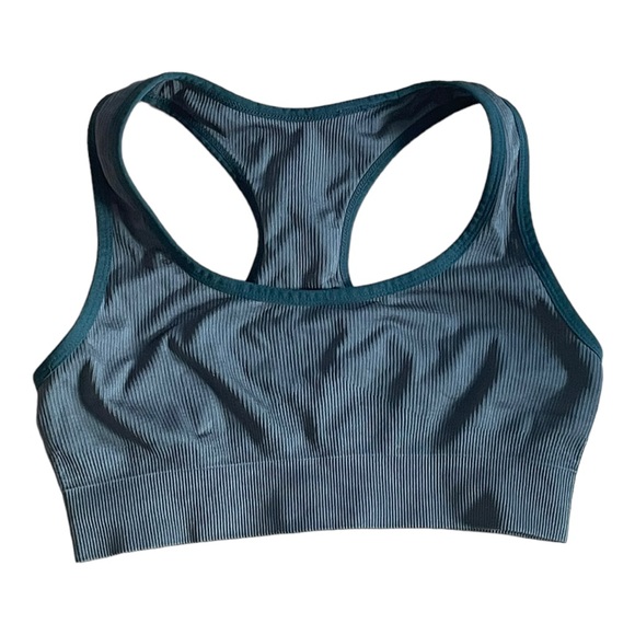 Other - Green & Black Sports Bra